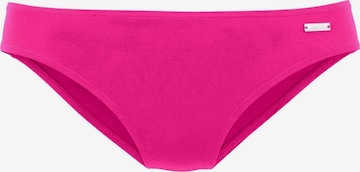 LASCANA Bikini Bottoms in Pink: front