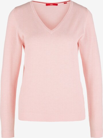 s.Oliver Pullover in Pink: predná strana