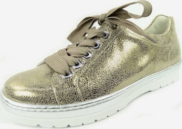 SEMLER Sneakers in Gold: front