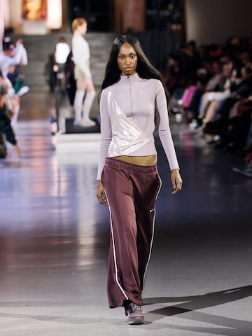 Berry Metallic Layering Look by NIKE