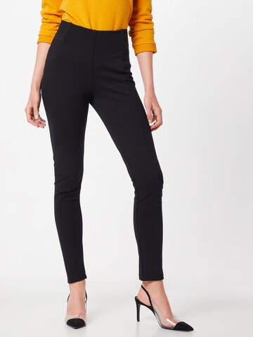 Skinny Leggings de la TOM TAILOR pe negru: față