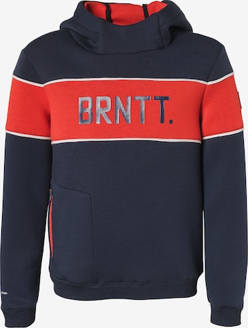 BRUNOTTI Athletic Sweatshirt 'Buzzard' in Blue: front