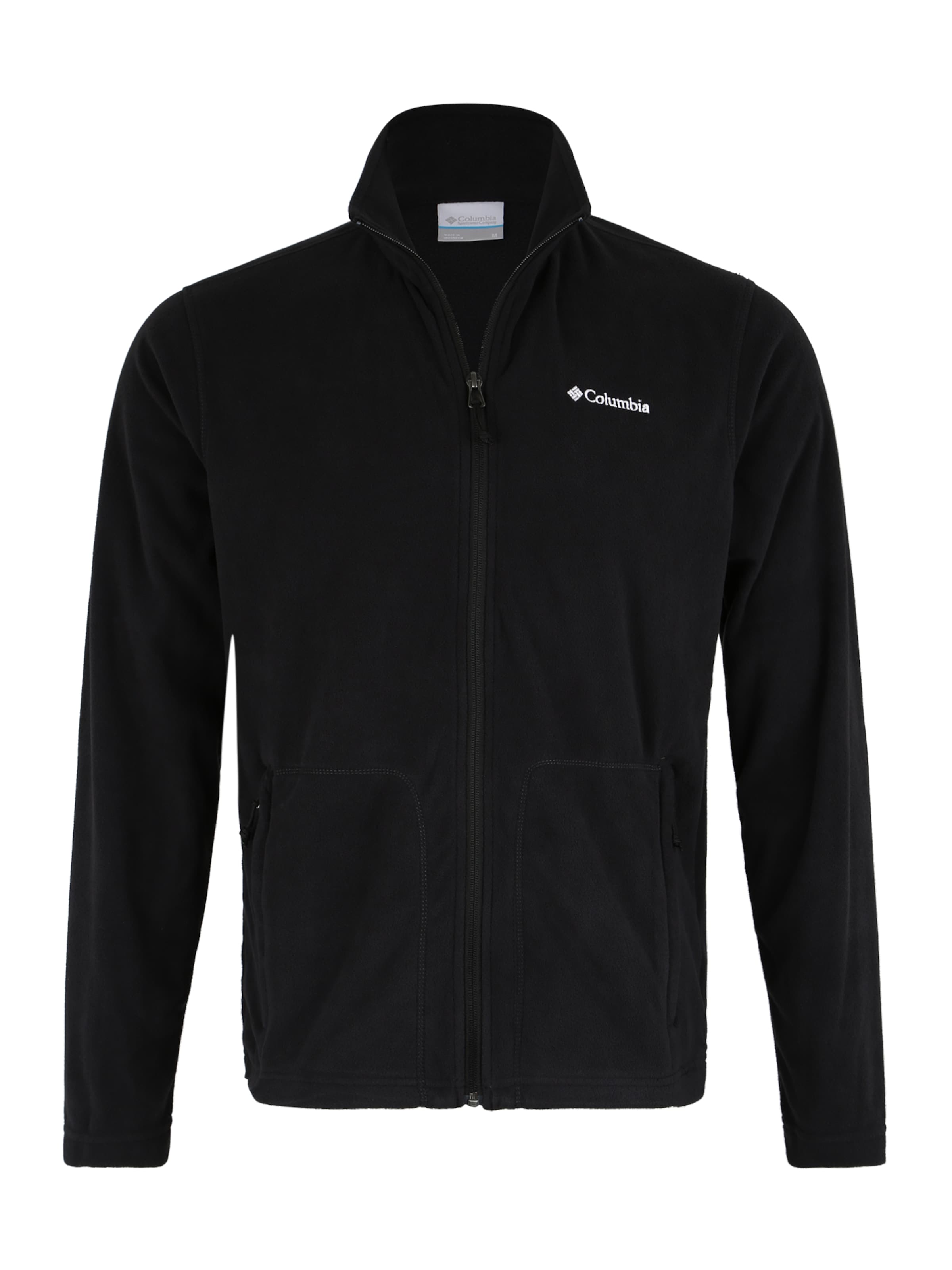COLUMBIA Toiminnallinen fleecetakki 'Fast Trek Light FZ' värissä musta: etupuoli