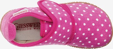 Pantoufle 'Stans' GIESSWEIN en rose