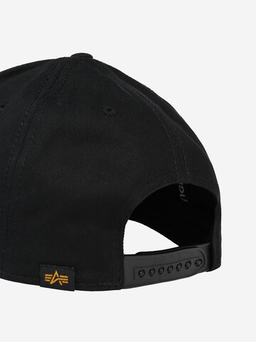 ALPHA INDUSTRIES - Gorra en negro