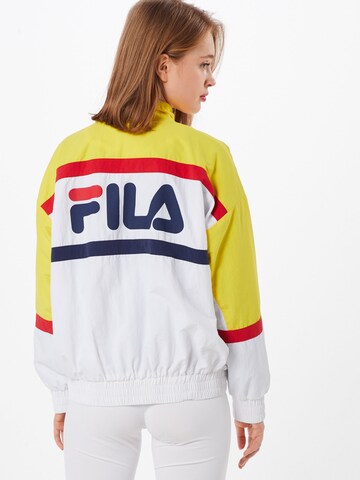 Veste mi-saison 'Kaya' FILA en jaune : devant