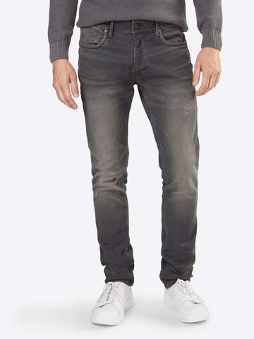 JACK & JONES Regular Jeans 'Tim Leon' in Grijs: voorkant