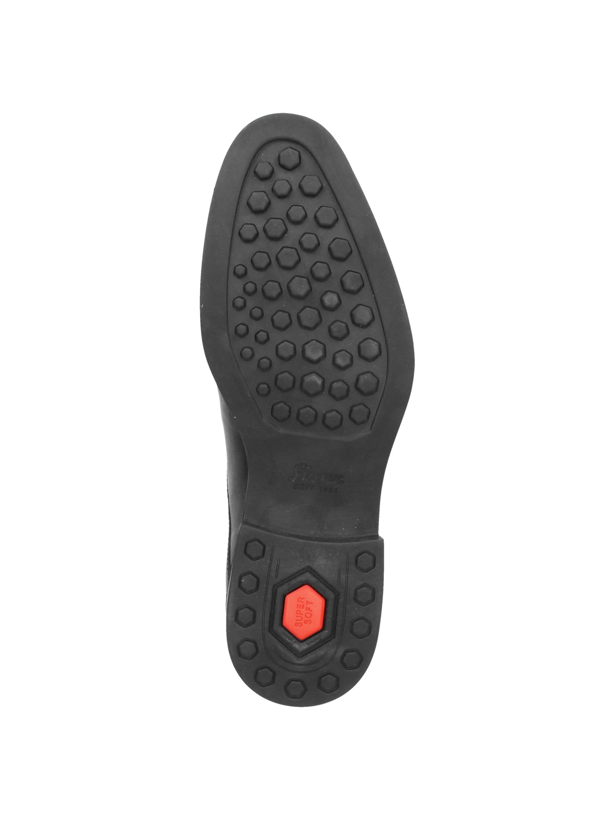 SIOUX Lace-up shoe in Black