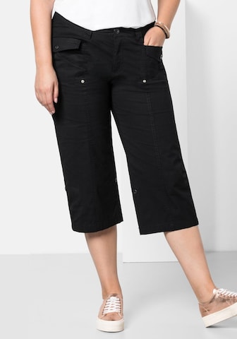 SHEEGO Regular Pants in Black