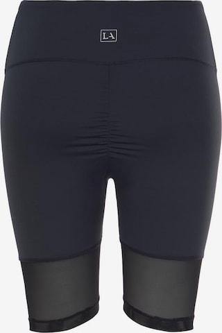 LASCANA ACTIVE Skinny Sportnadrágok - kék