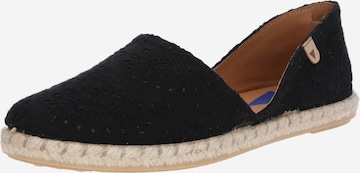 VERBENAS Espadrilky 'CALPE CARMEN' – černá: přední strana