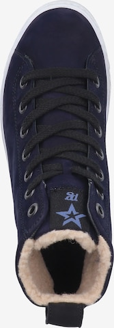 Paul Green Sneakers hoog in Blauw