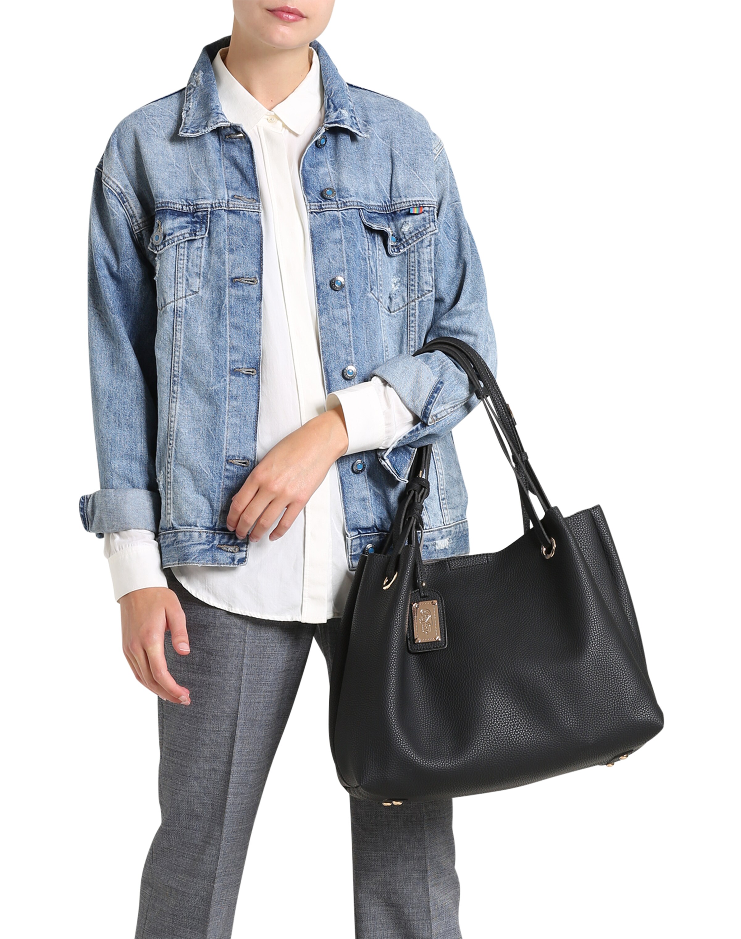 BUFFALO Shopper in Schwarz: Vorderseite