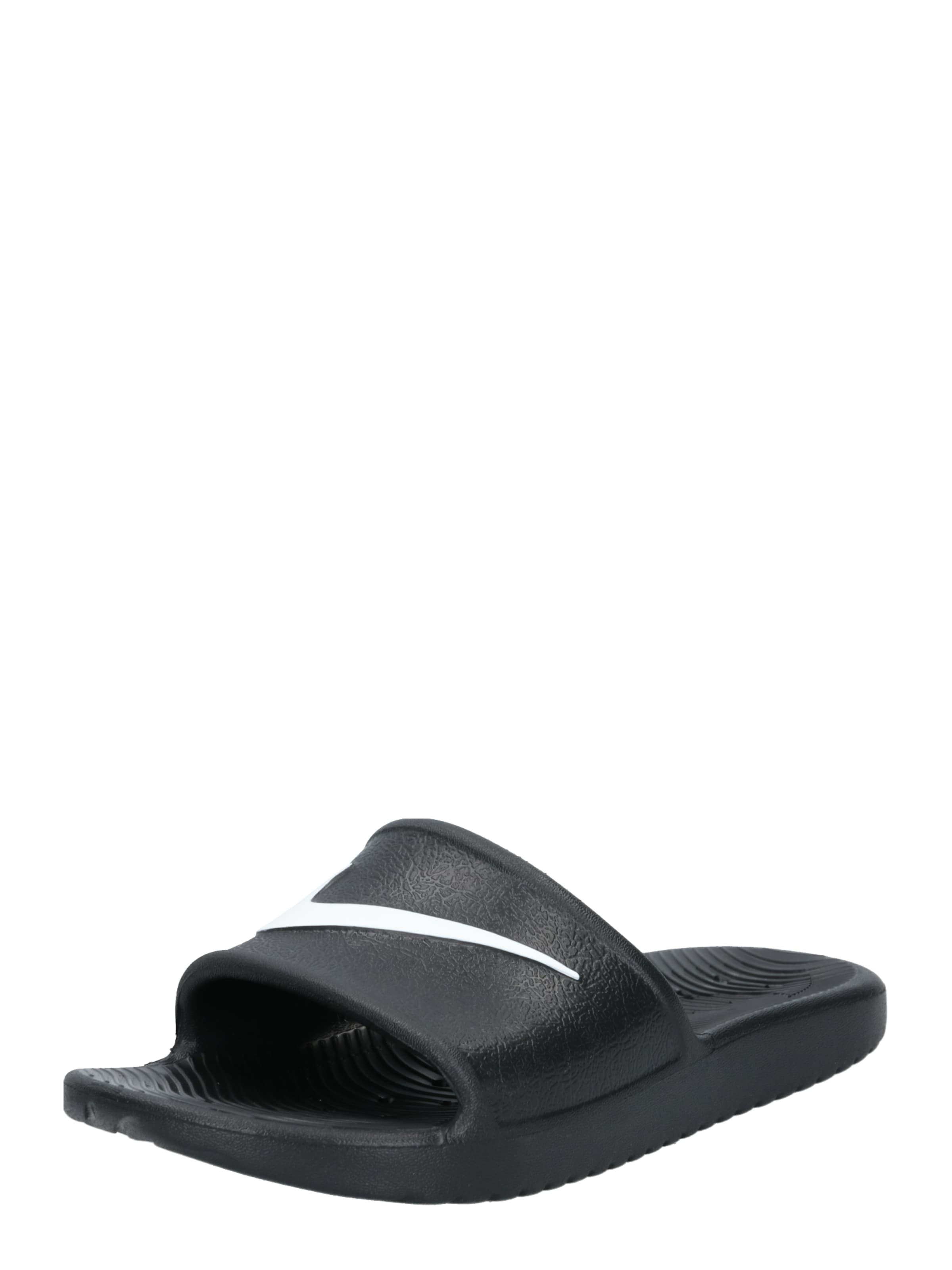 Claquettes / Tongs Nike Sportswear en noir : devant