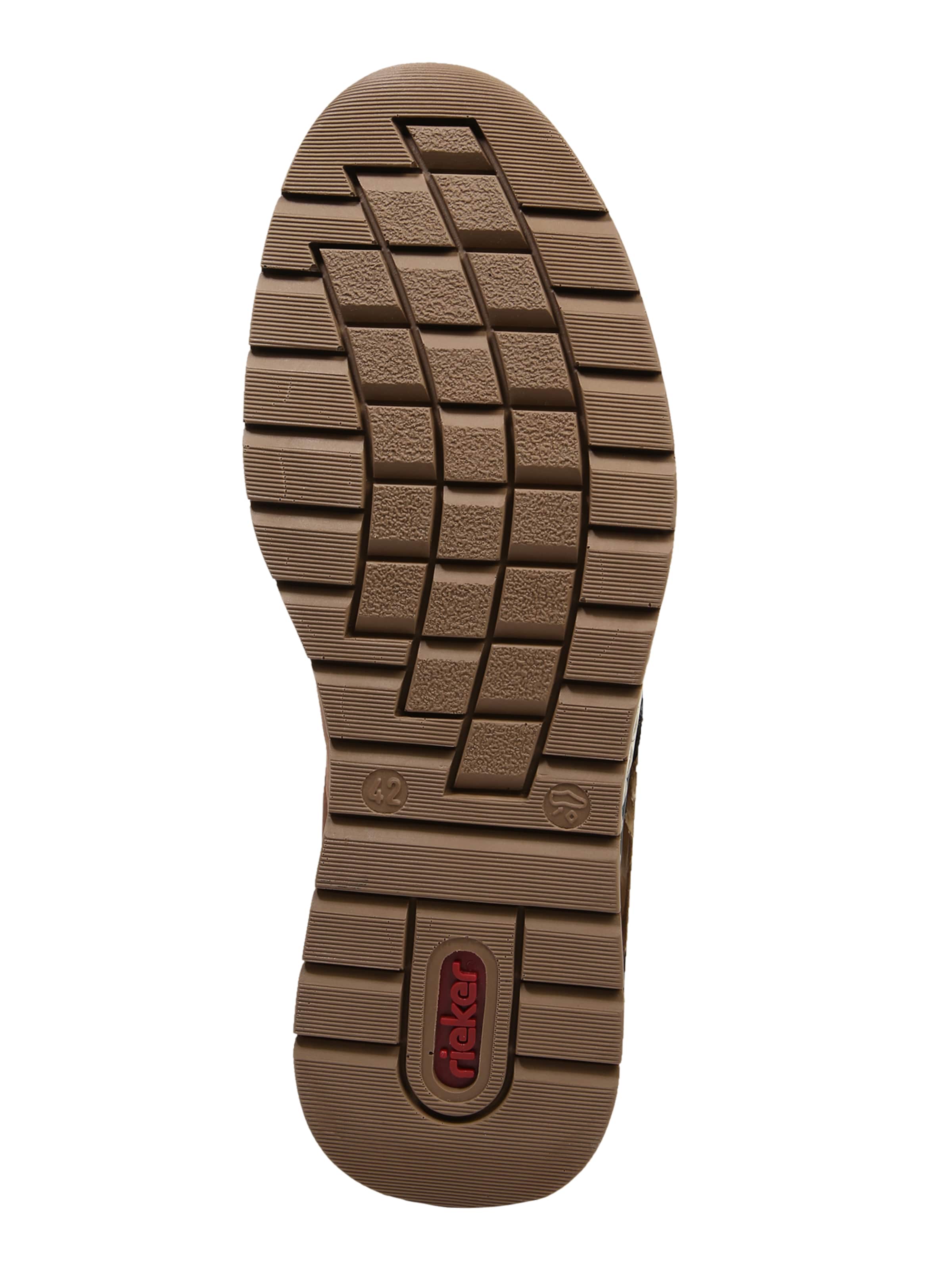 Chaussure de sport à lacets Rieker en marron