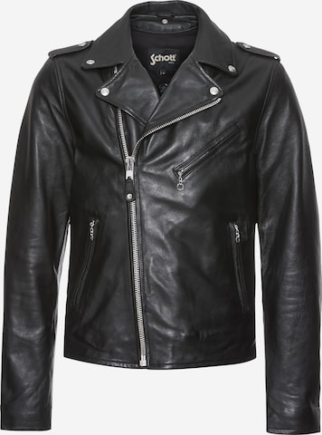 Schott NYCPrijelazna jakna 'LC1140' - crna boja: prednji dio