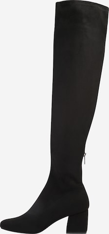 ONLY Over the Knee Boots in Black