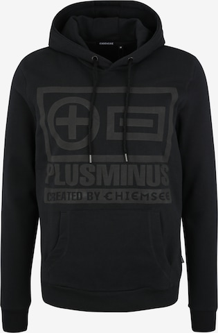 Sweat de sport CHIEMSEE en noir : devant