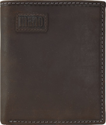 mano Wallet 'Nota' in Brown: front