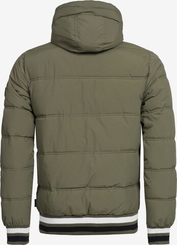 INDICODE JEANS Winter Jacket ' Marlon ' in Green