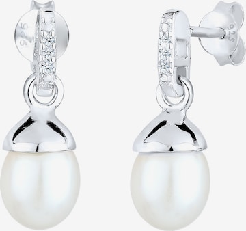 Boucles d'oreilles Elli DIAMONDS en blanc