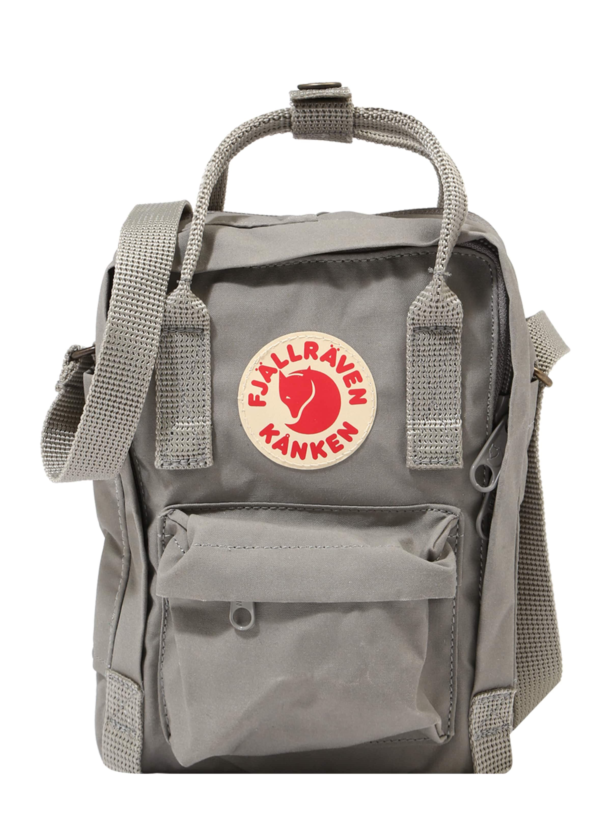 Fjällräven Schoudertas 'Kånken' in Grijs: voorkant