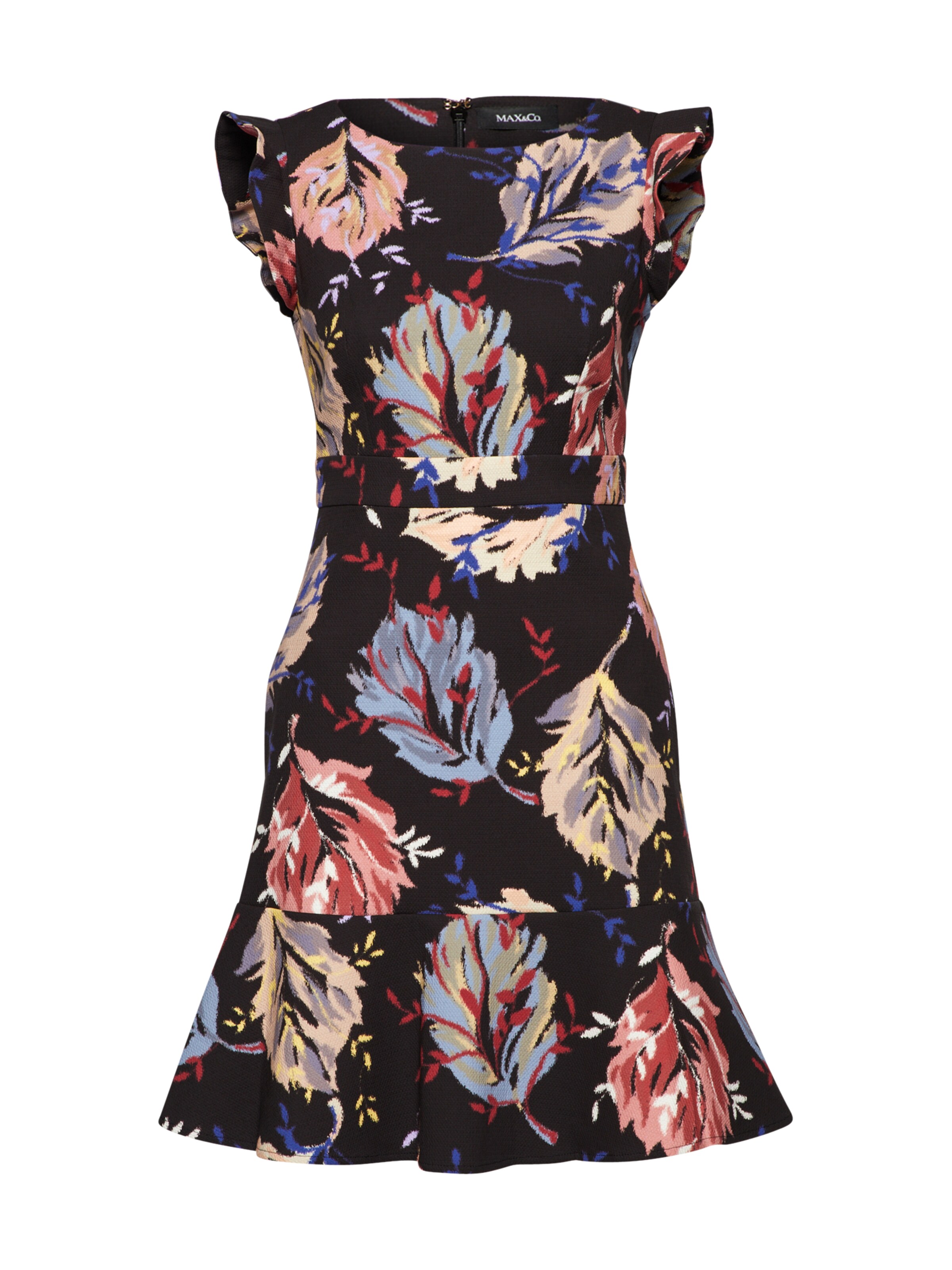 MAX&Co. - Cocktailjurk 'PALAZZO' in de kleur Lichtblauw