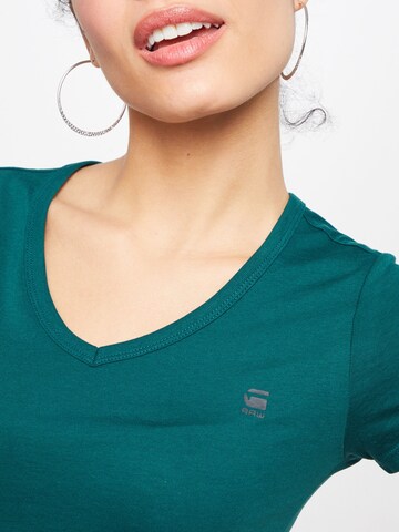 Tricou 'Eyben V' de la G-STAR pe verde