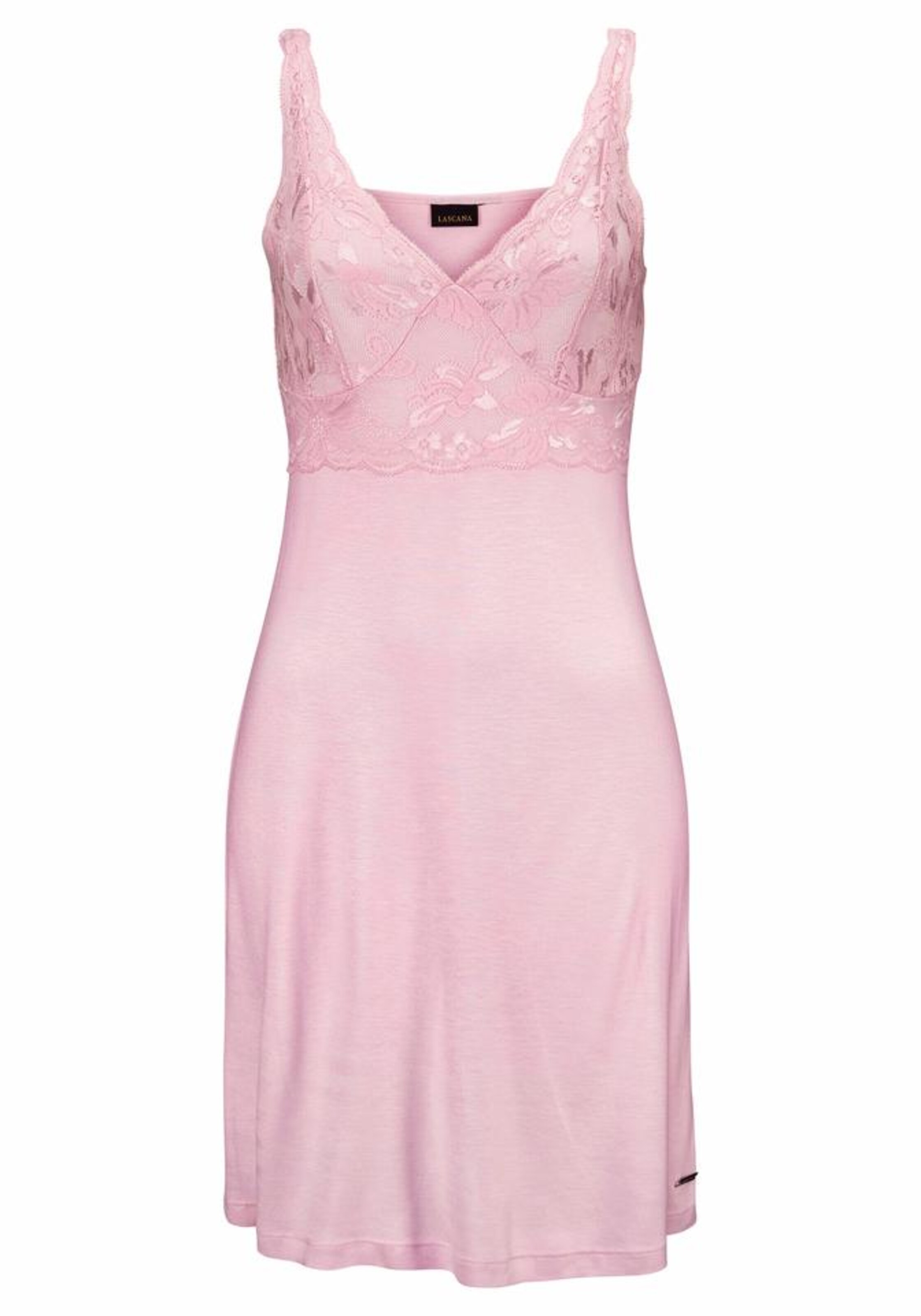 LASCANA - LASCANA Kurzes Negligée in rosa
