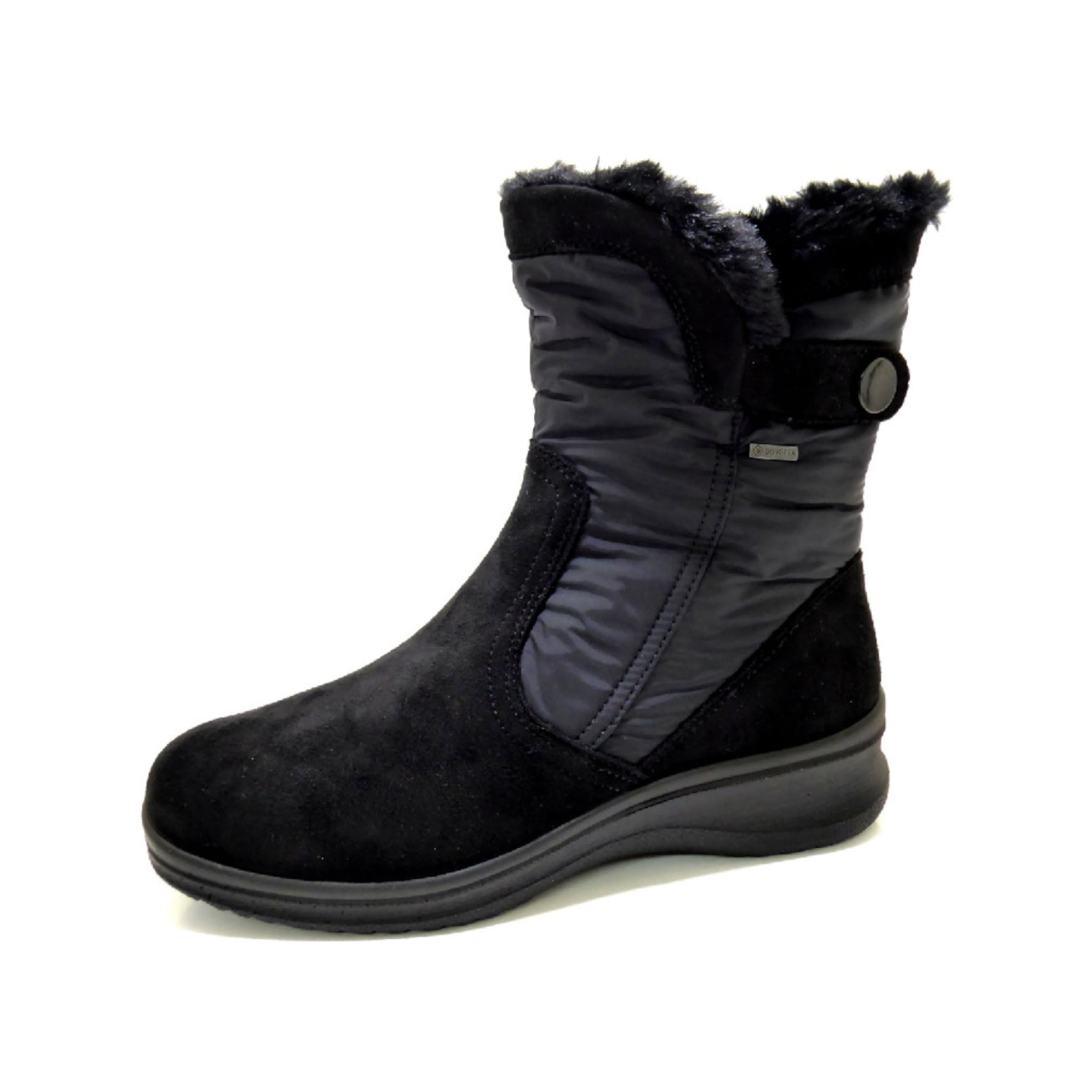 ARA Stiefelette in Schwarz: Vorderseite
