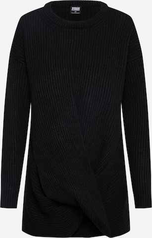 Urban Classics Sweater in Black: front