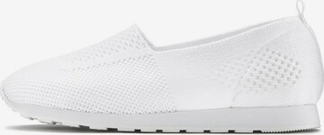 Scarpa slip-on di LASCANA in bianco: frontale