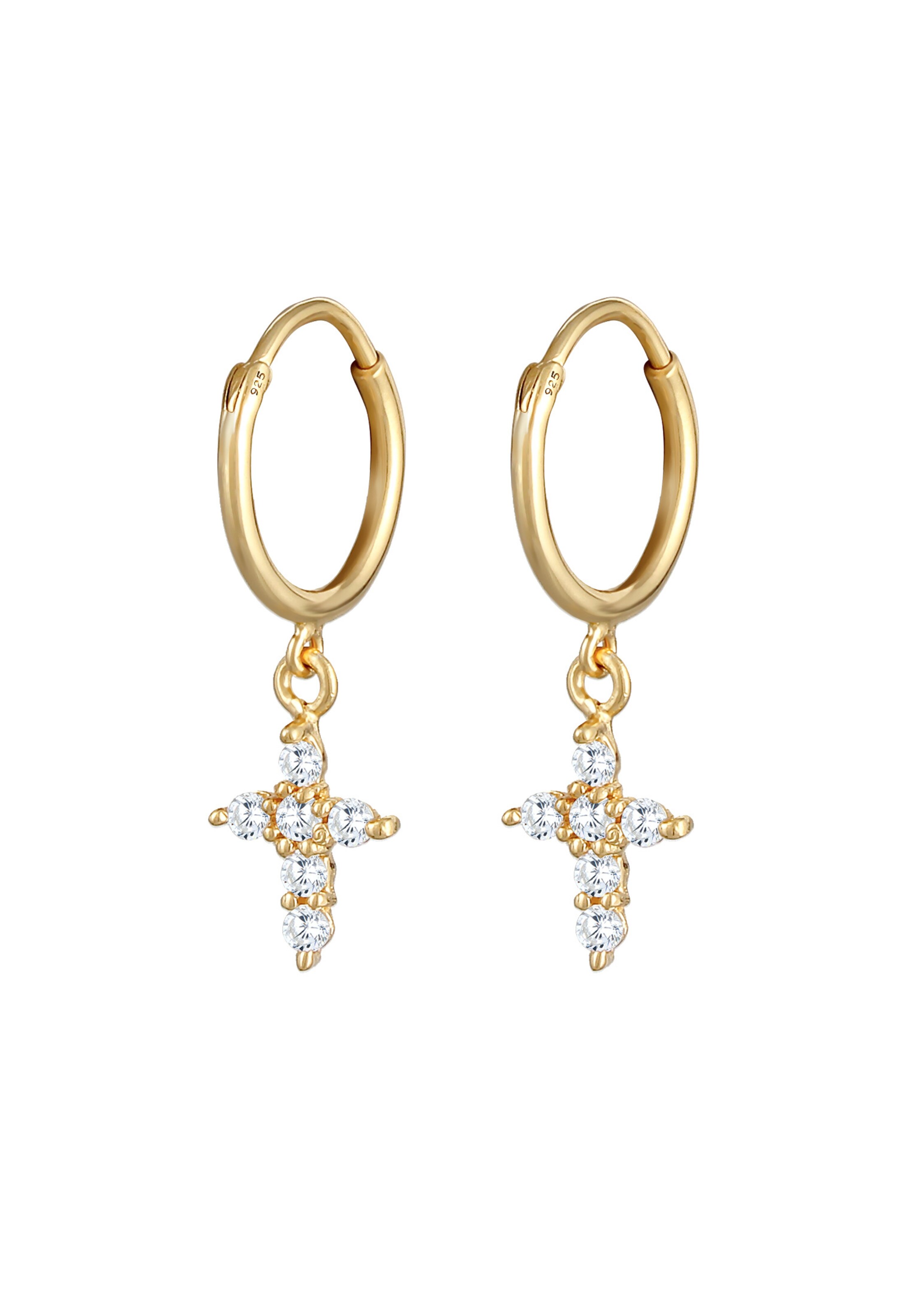 ELLI Oorbellen in Goud: voorkant