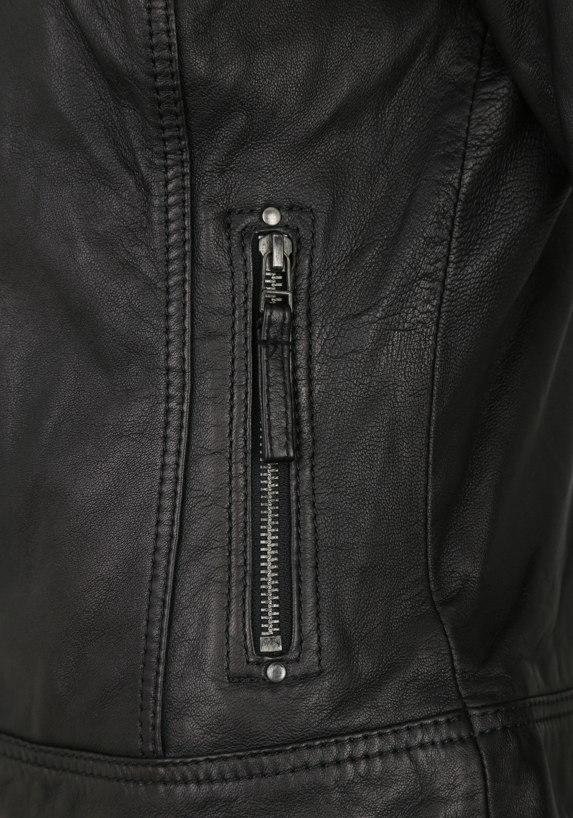 7ELEVEN Between-Season Jacket 'Feman' in Black