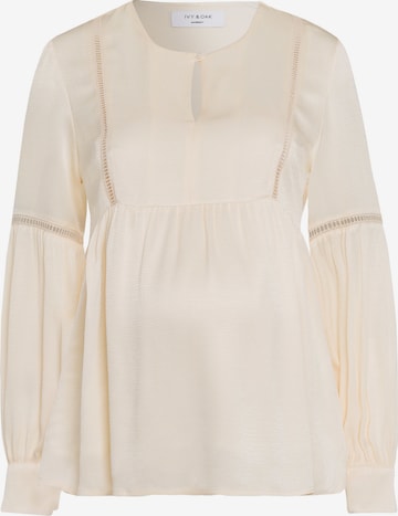 IVY & OAK Blouse in White: front