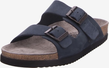 MEPHISTO Mules in Blue: front