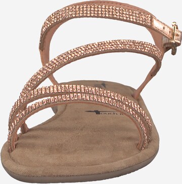 TAMARIS Sandalen met riem in Brons