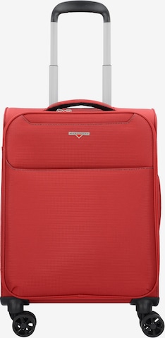 Hardware Cart in Red: front