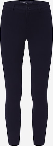 Skinny Leggings 'Evie' ONLY en noir : devant