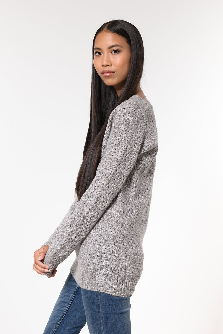 Sweaters & Knitwear ICHI Fine-knit sweaters Mottled Grey