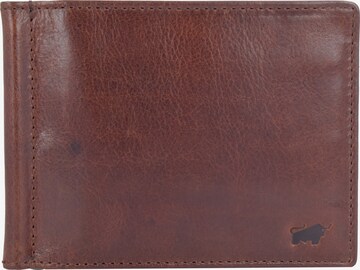 Braun Büffel Wallet 'Arezzo' in Brown: front