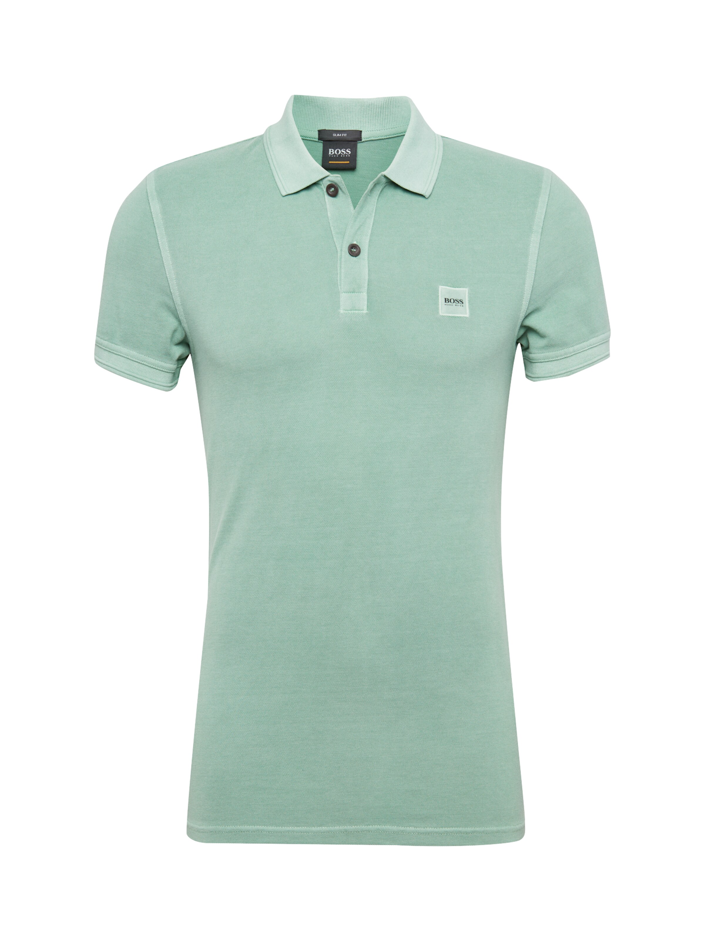 BOSS - Shirt 'Prime' in de kleur Lichtgroen