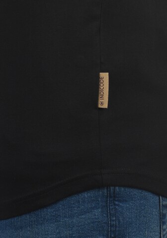 INDICODE JEANS Rundhalsshirt 'Art' in Schwarz