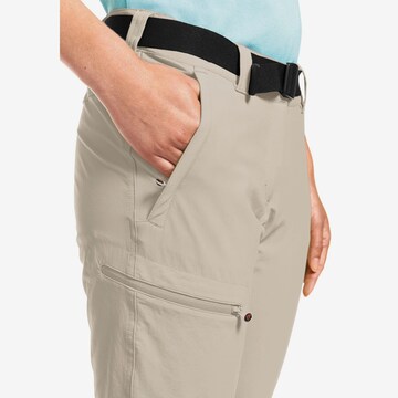 Maier Sports Slim fit Outdoor Pants 'Inara' in Grey