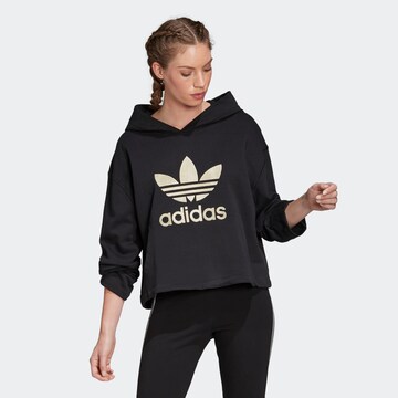 Sweat-shirt ADIDAS ORIGINALS en noir : devant
