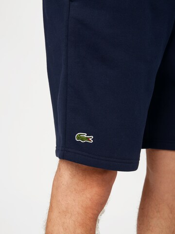 LACOSTE - regular Pantalón en azul