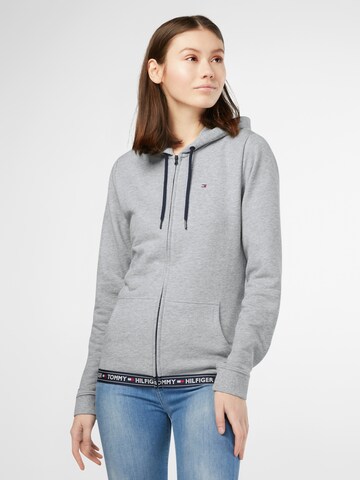 Tommy Hilfiger Underwear Sweatjacke in Grau: Vorderseite
