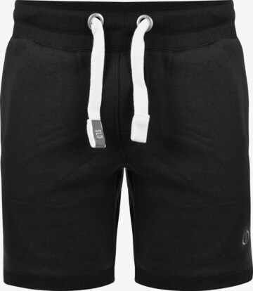 !Solid Regular Sweatshorts in Schwarz: predná strana