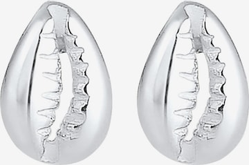 ELLI Earrings 'Muschel' in Silver