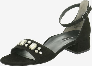 Paul Green Sandalen in Schwarz: predná strana